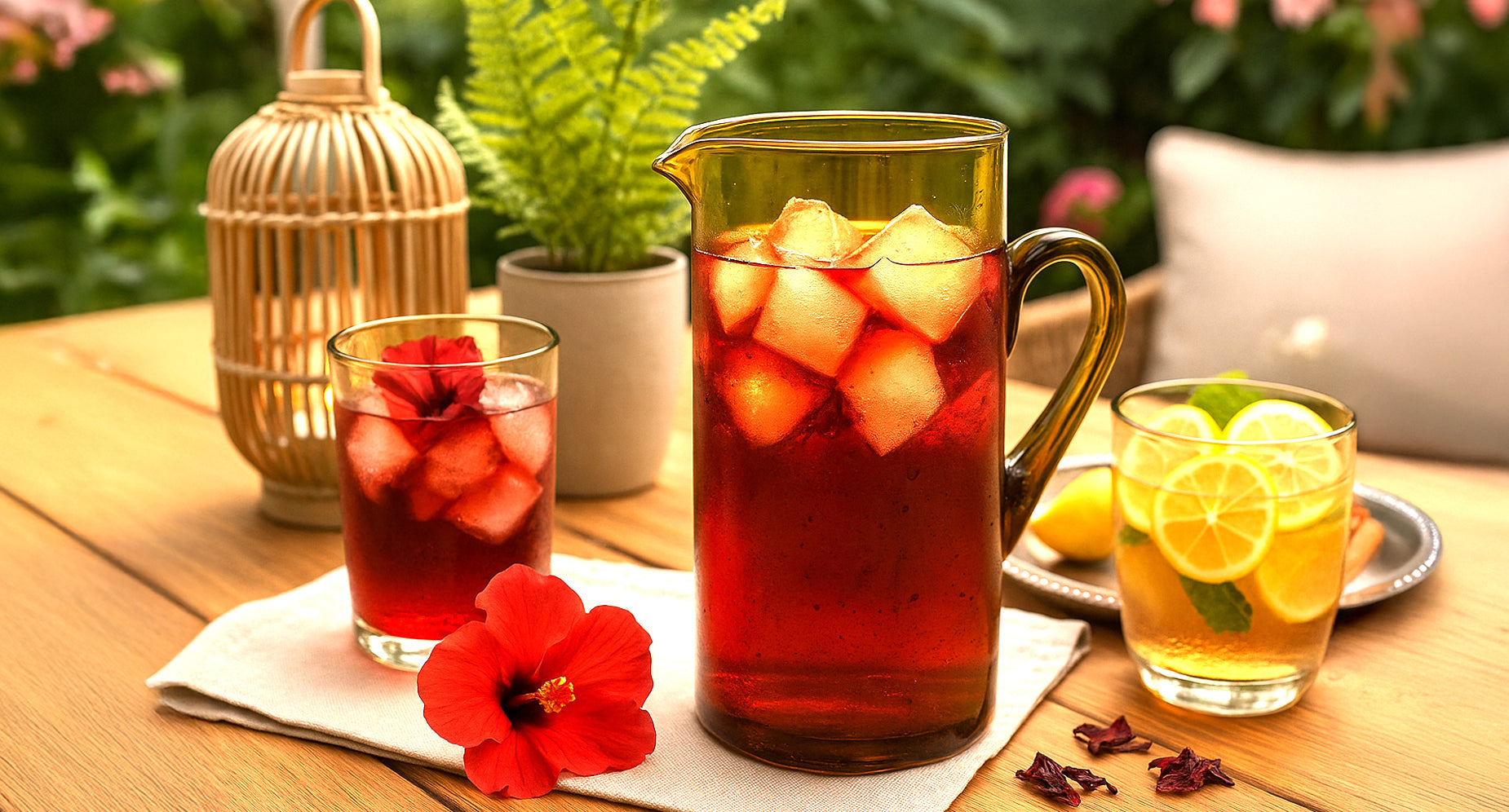 Verres et carafes