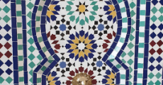 fontaine en mosaïque