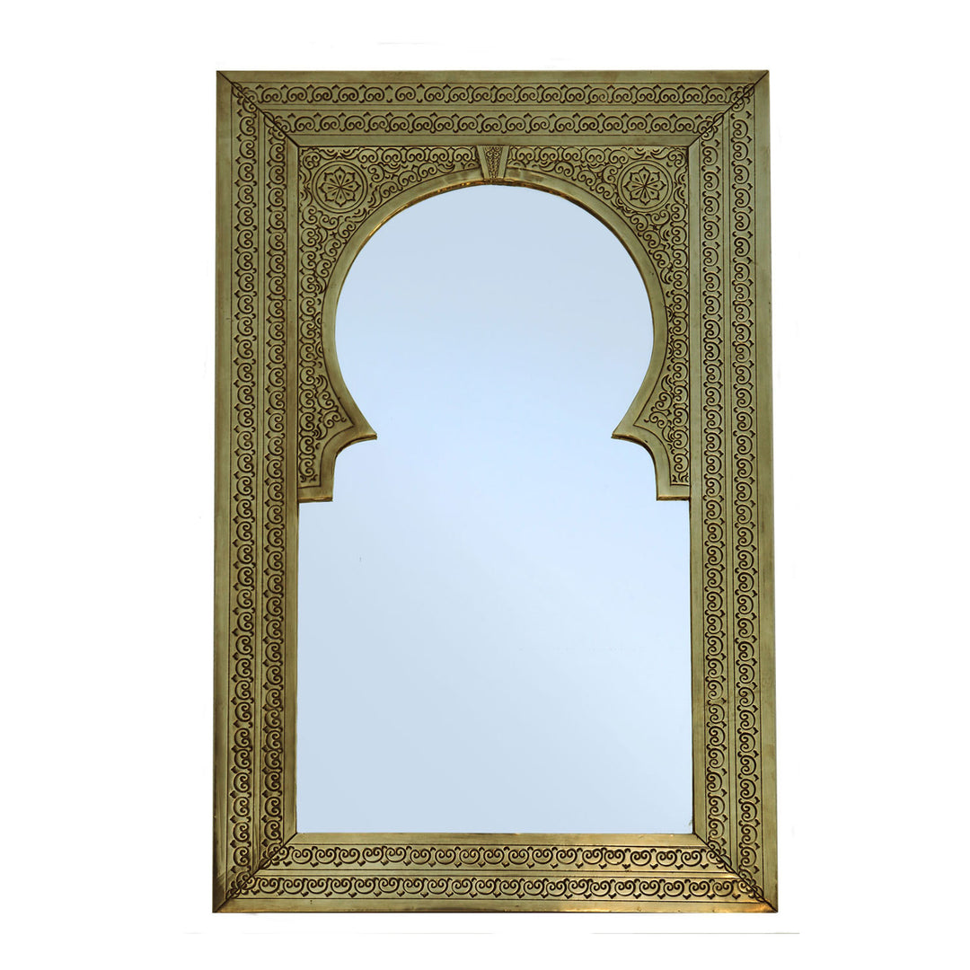 Miroir en laiton Fassi 80 x 50 cm