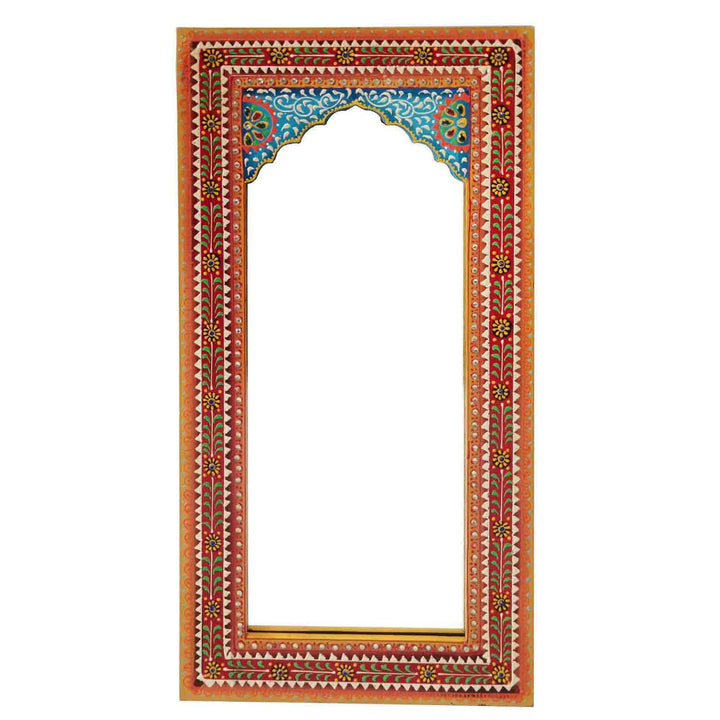 Miroir oriental Deleila Orange