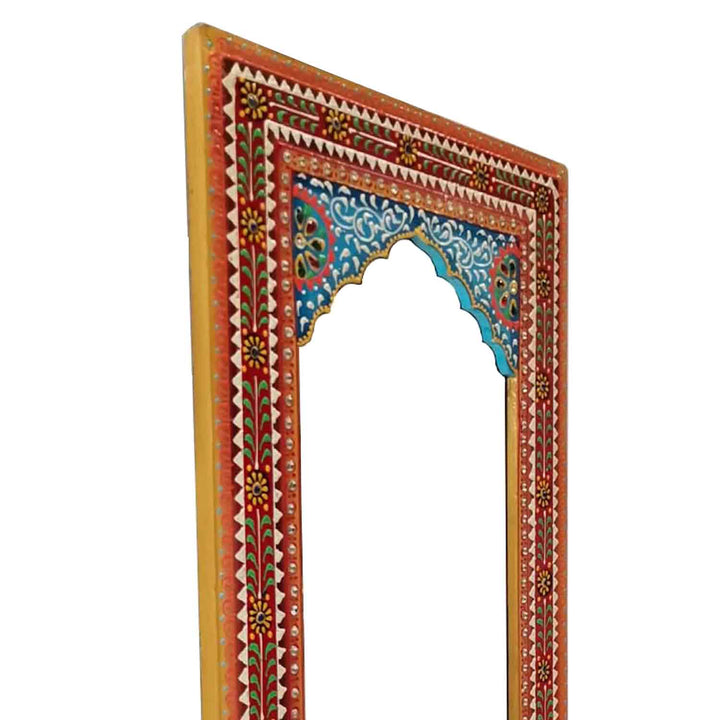 Miroir oriental Deleila Orange