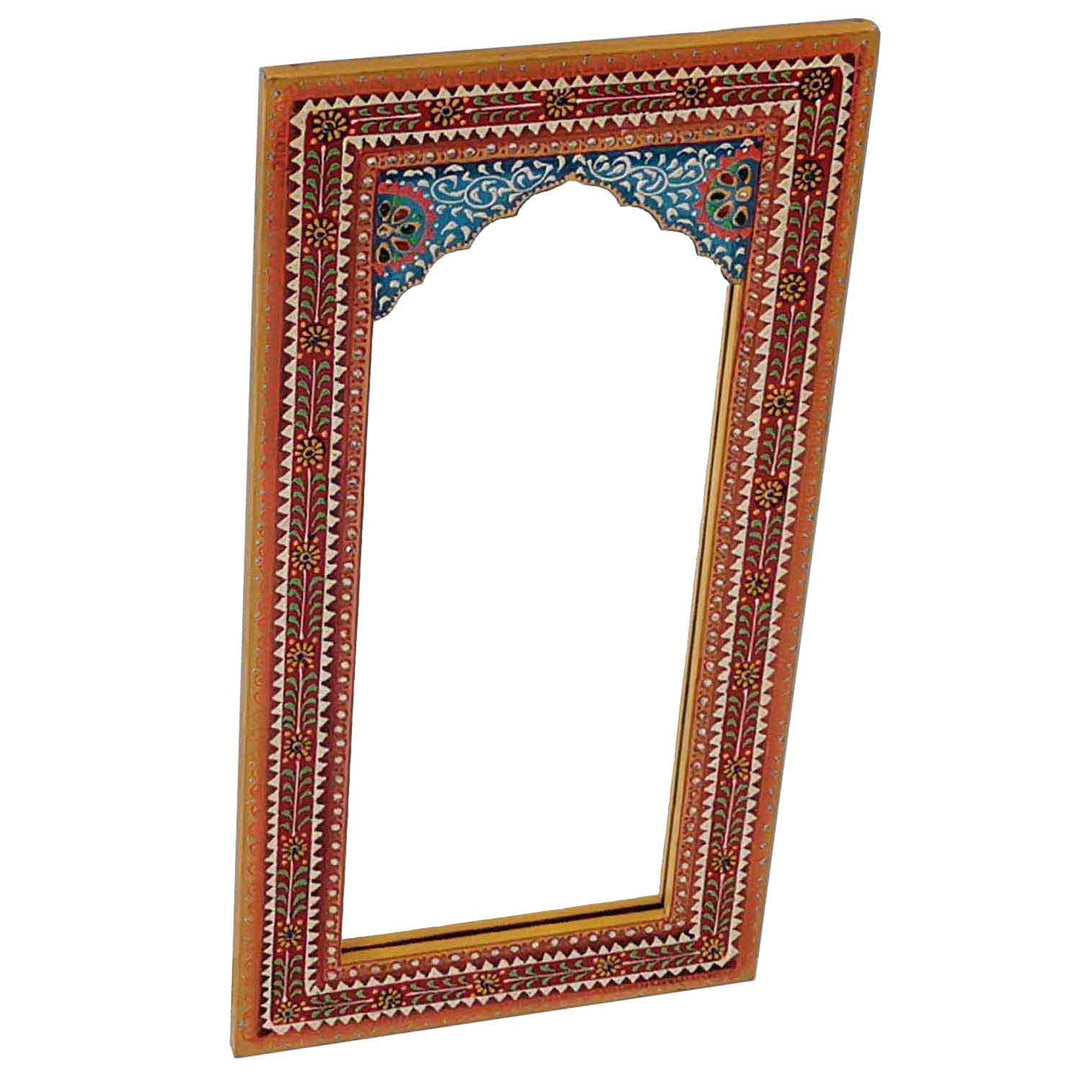 Miroir oriental Deleila Orange