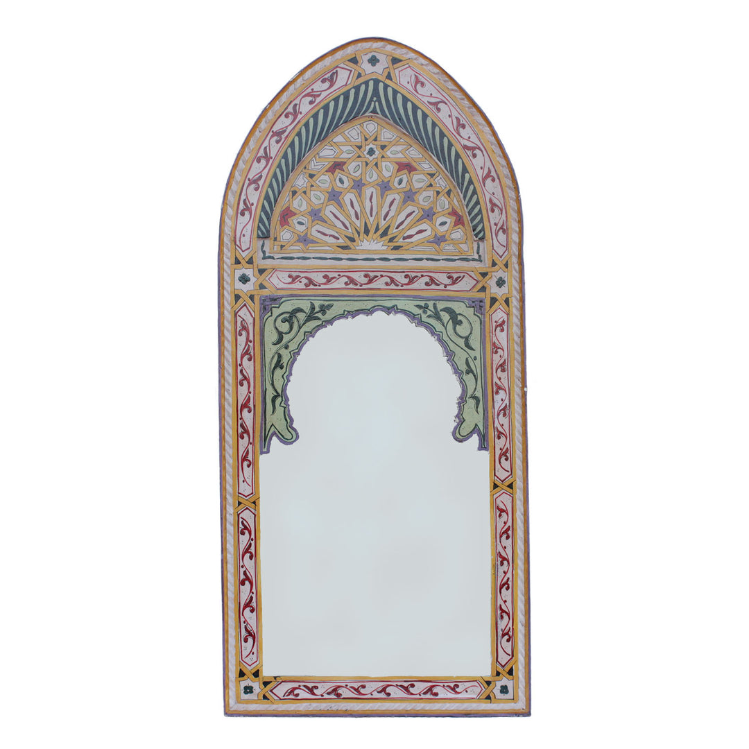 Miroir oriental Sharif beige