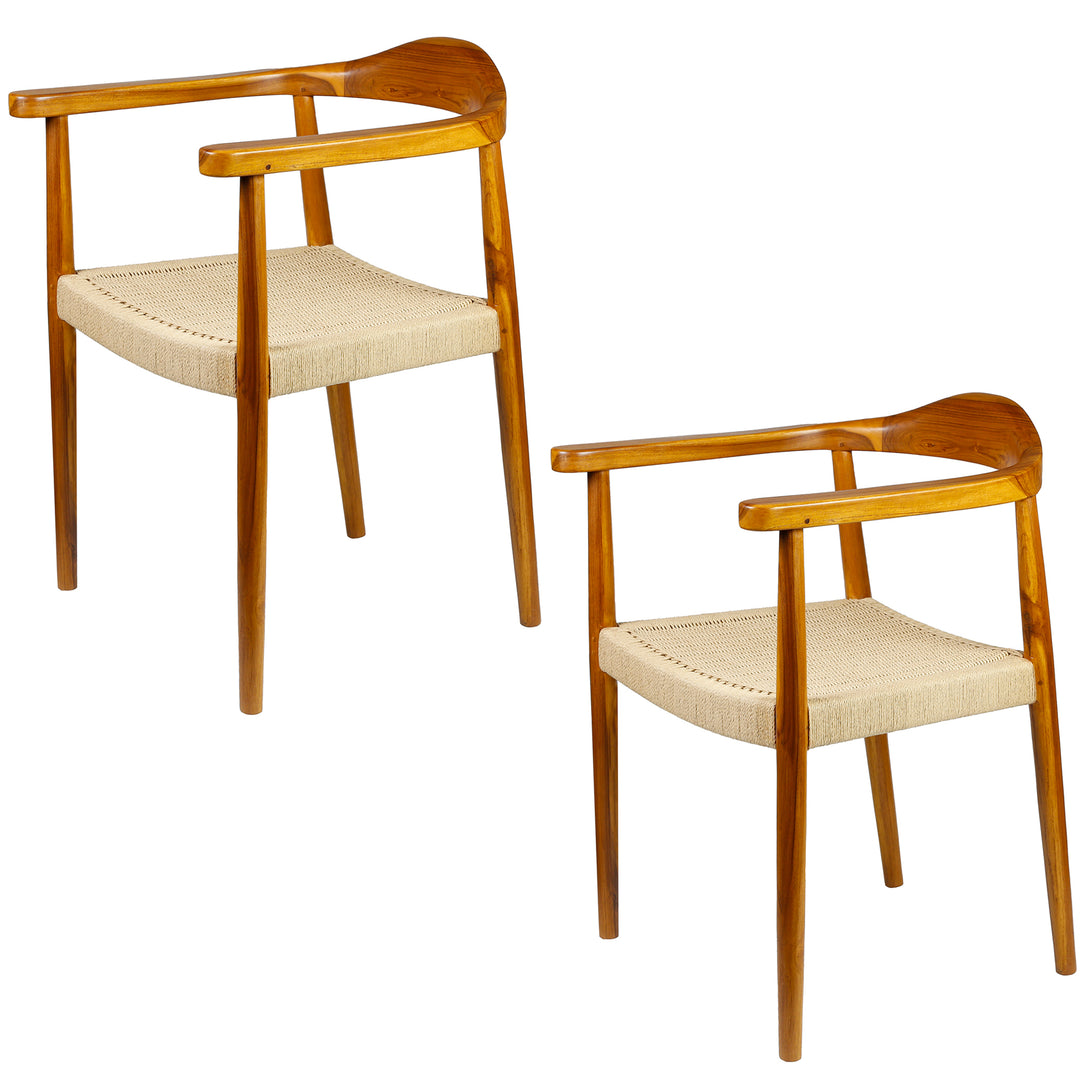 Chaise de salle à manger en bois