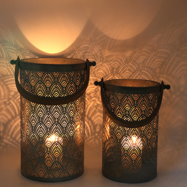 Lot de 2 lanternes Benno