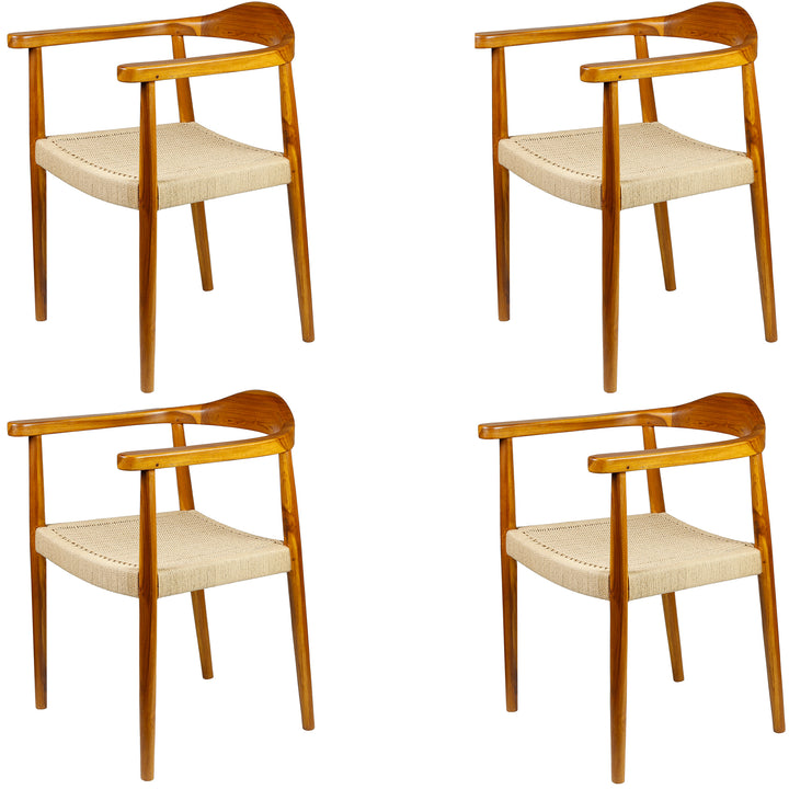 Chaise de salle à manger en bois