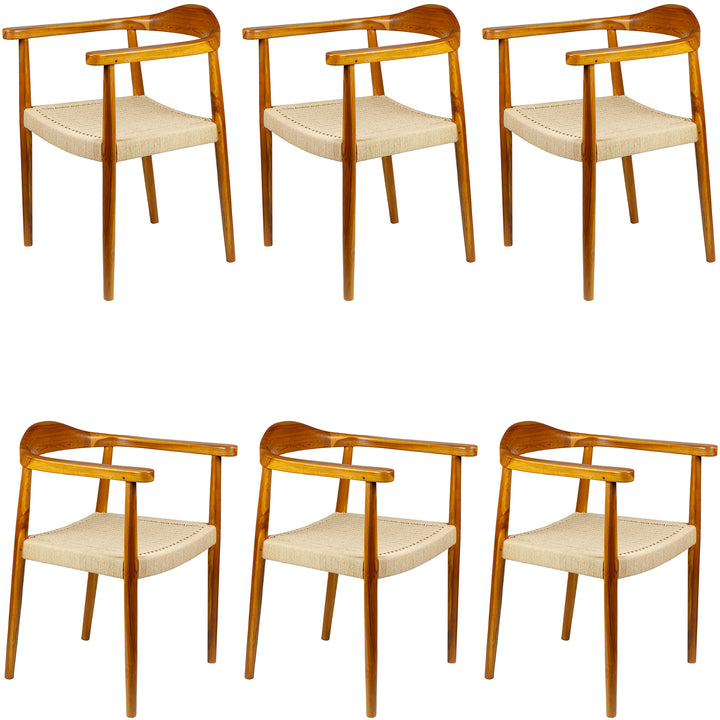 Chaise de salle à manger en bois