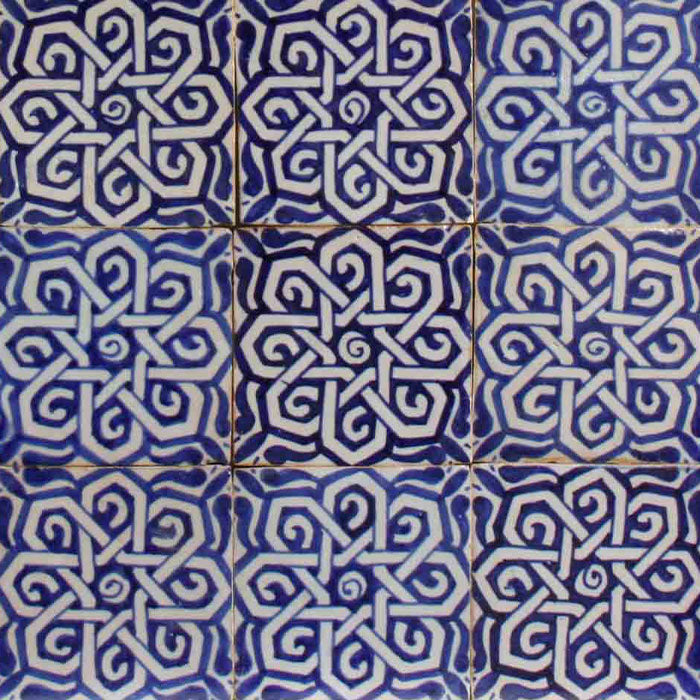 Carreau peint à la main Farah