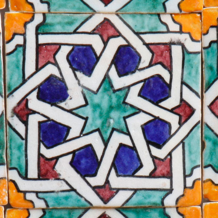 Carreau peint à la main Bayan