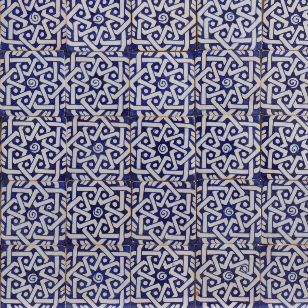 Carreau peint à la main Daima