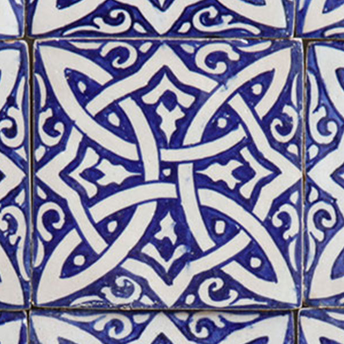Carreau peint à la main Fadwa