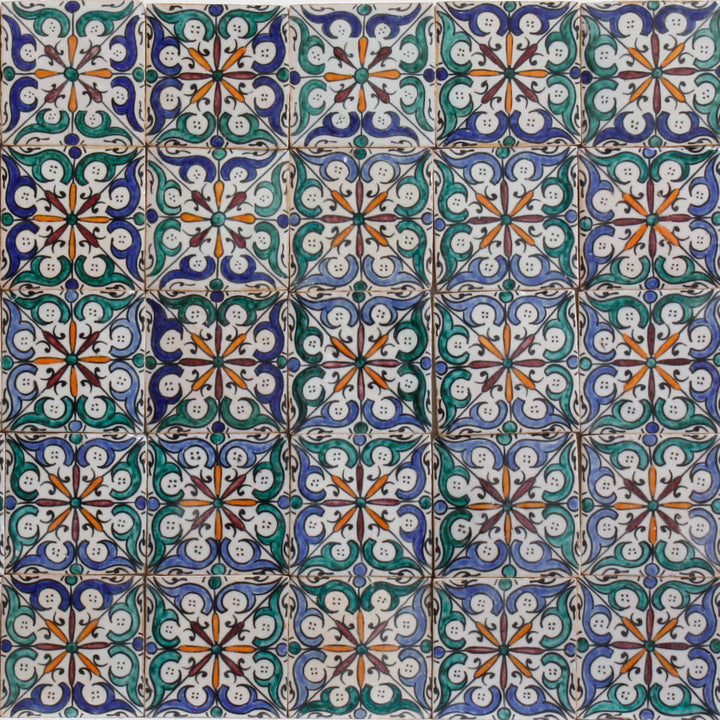 Carreau peint à la main Ihsan
