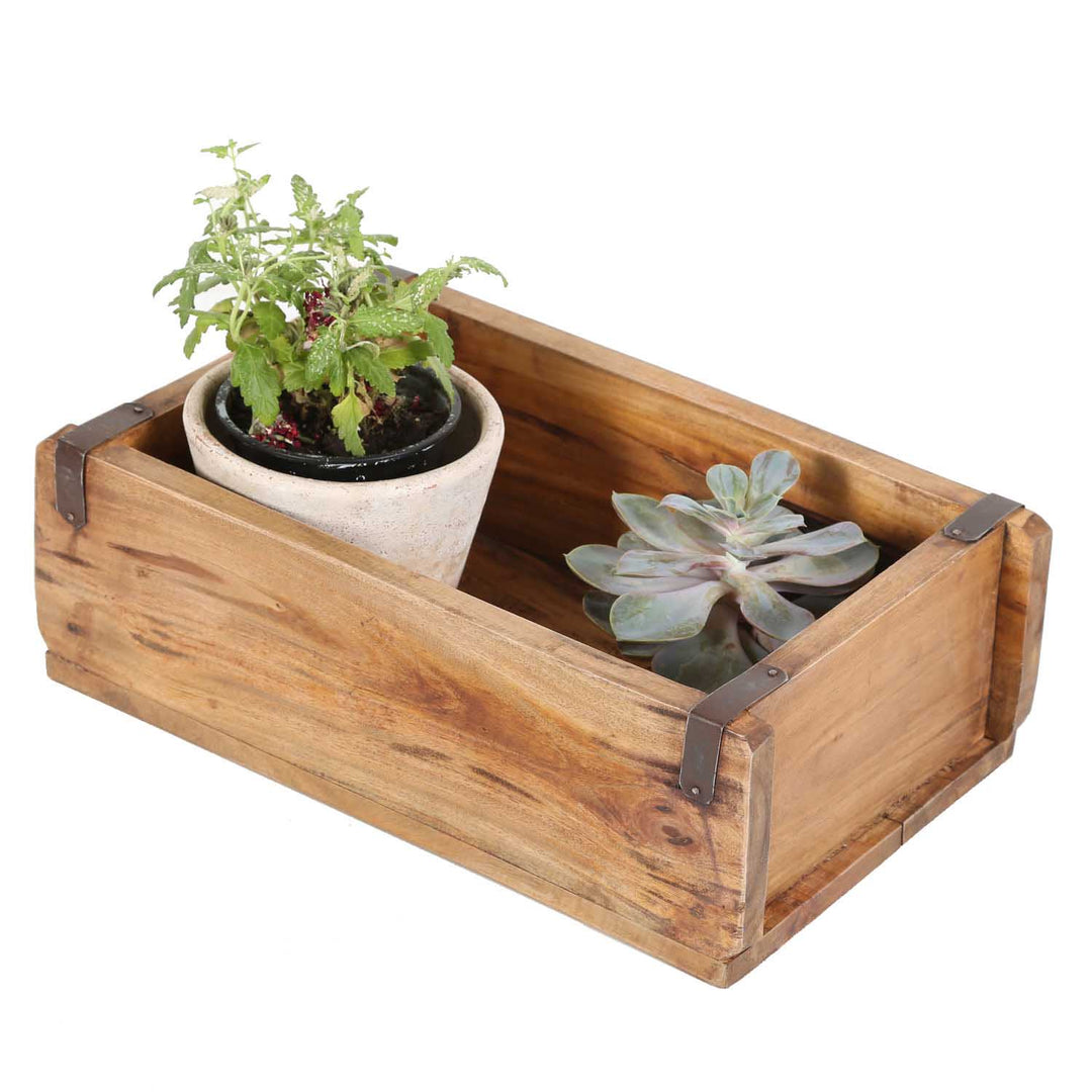 Lot de 3 bacs à plantes Gino