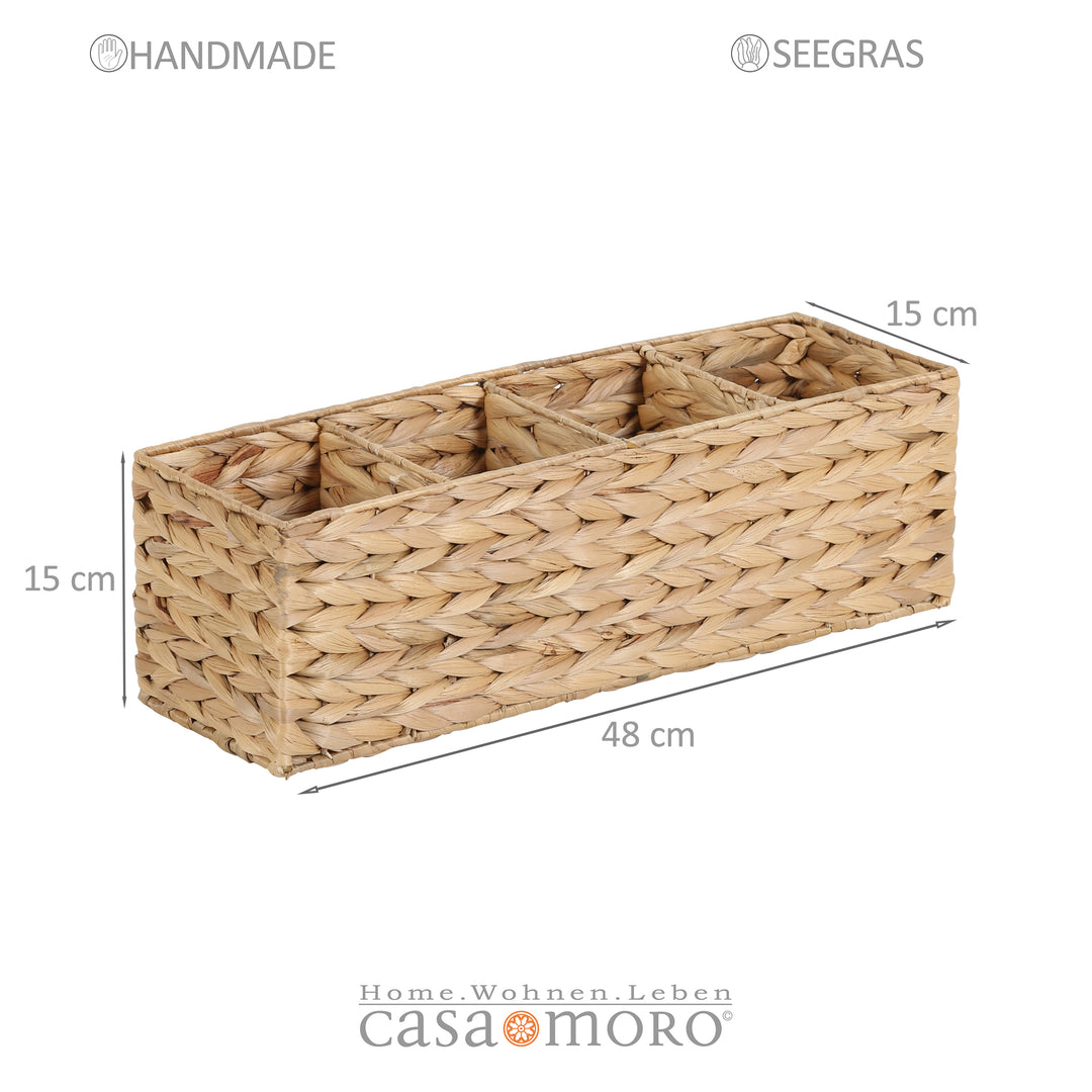Panier de rangement rectangulaire Zita