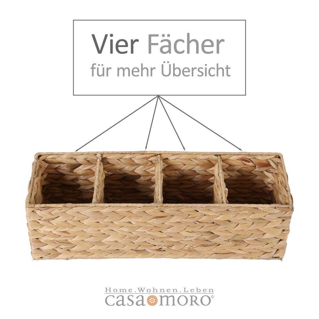 Panier de rangement rectangulaire Zita
