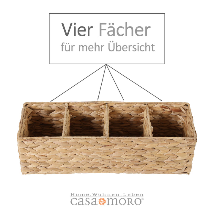 Panier de rangement rectangulaire Zita