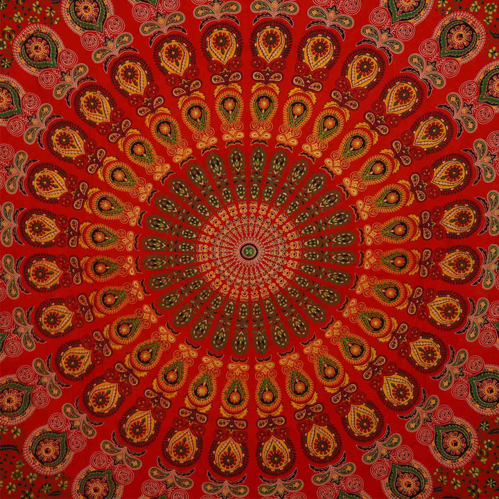 XXL bed throw Mandala Amba 240