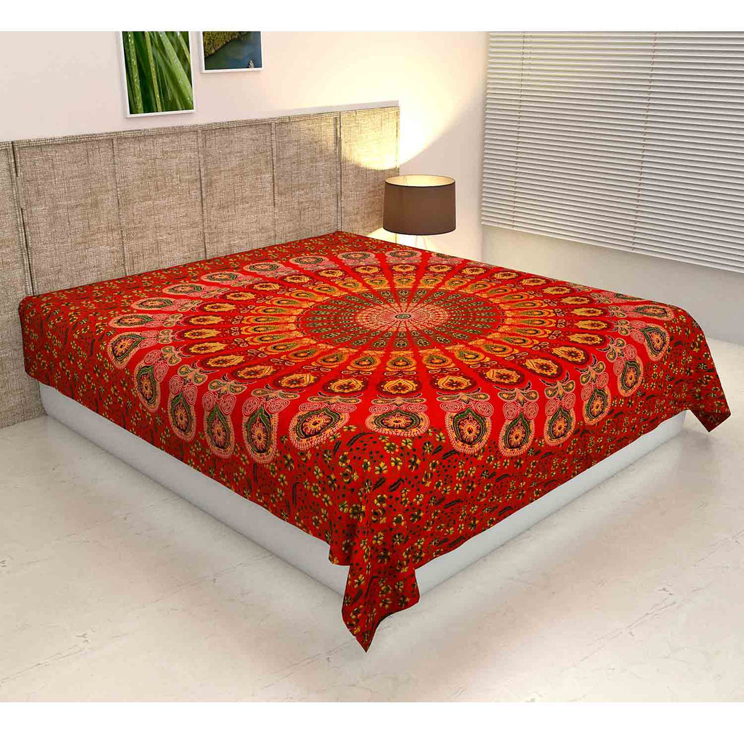 XXL bed throw Mandala Amba 240