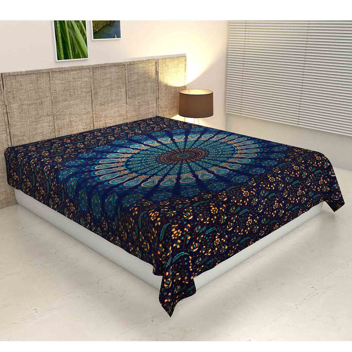 XXL bed throw Mandala Amba 240