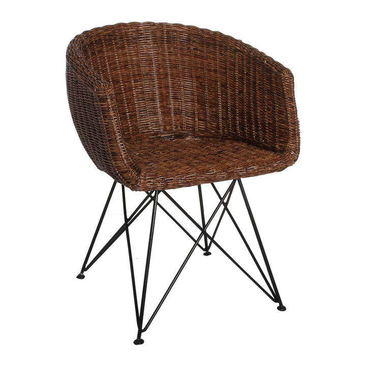 Real rattan armchair Paris