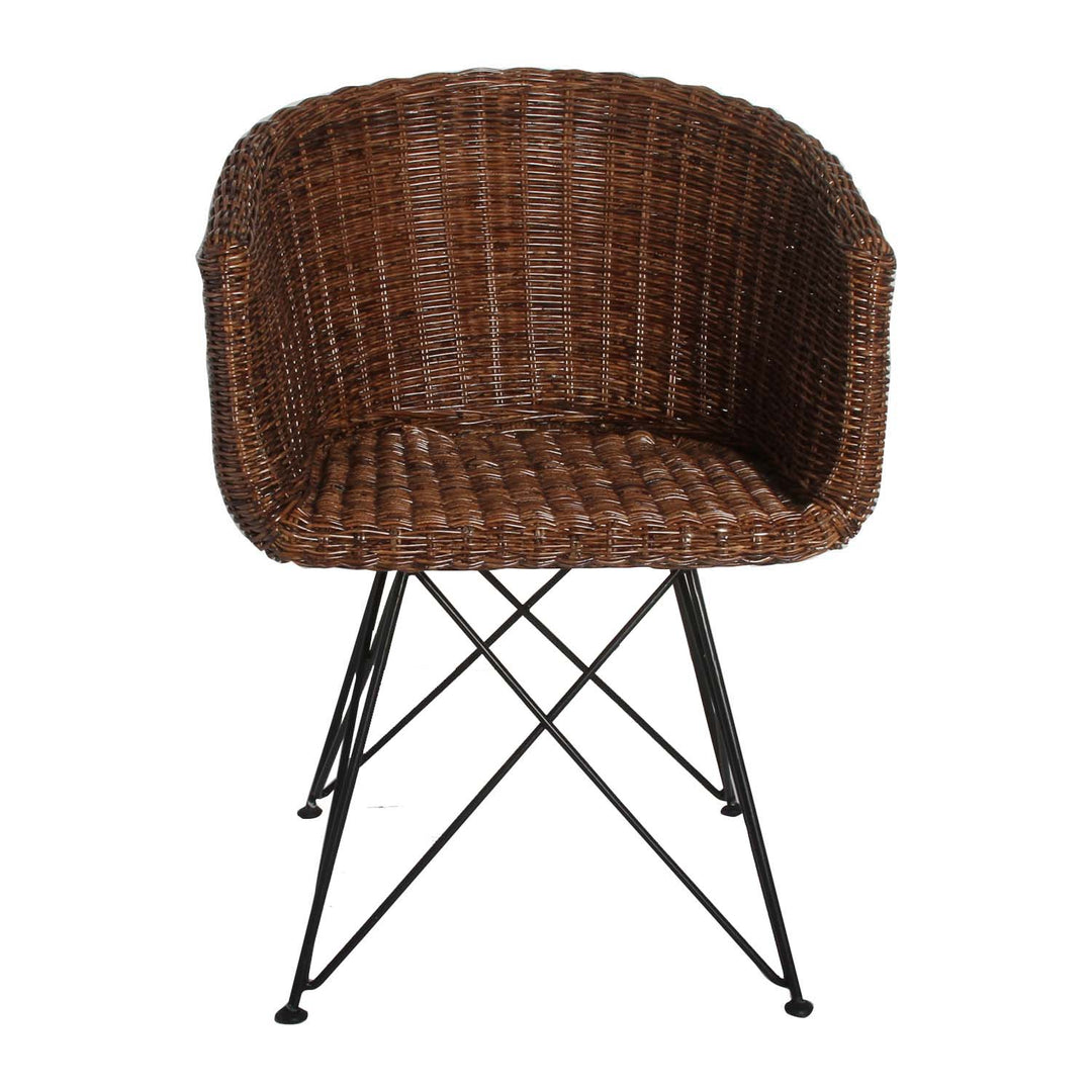 Real rattan armchair Paris