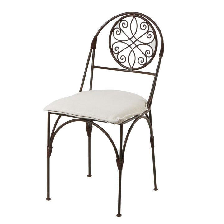 Chaise marocaine en fer Dalya