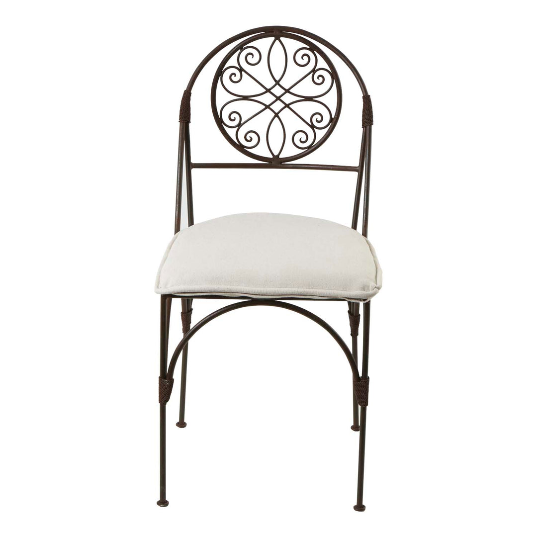 Chaise marocaine en fer Dalya
