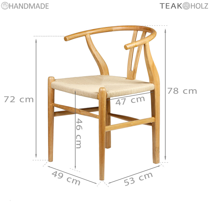 Chaise de salle à manger beige