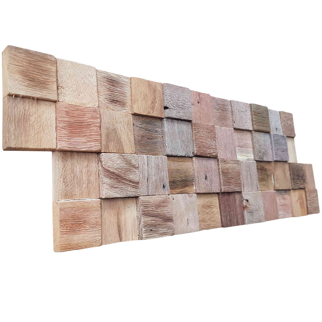 Revêtement mural en bois Natural Cube
