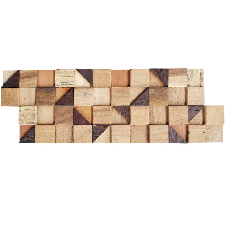 Revêtement mural en bois Pyramid Cube