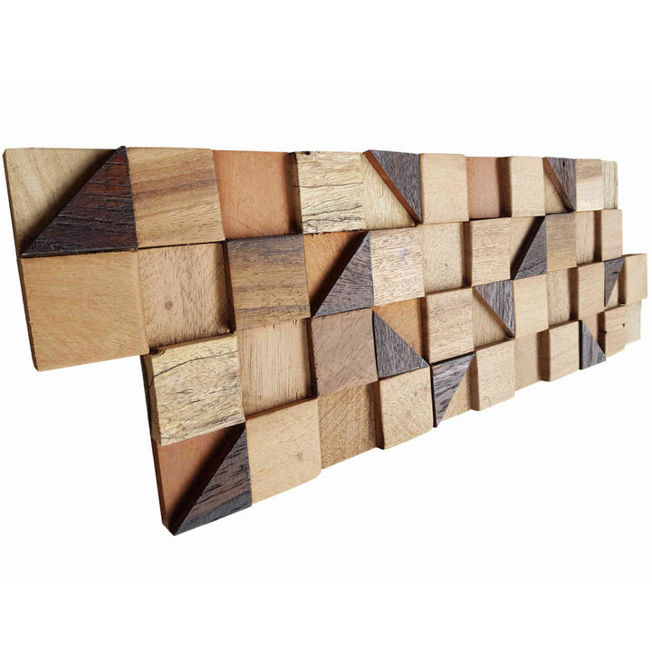 Revêtement mural en bois Pyramid Cube