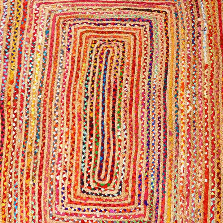 Tapis en jute Esha multicolore
