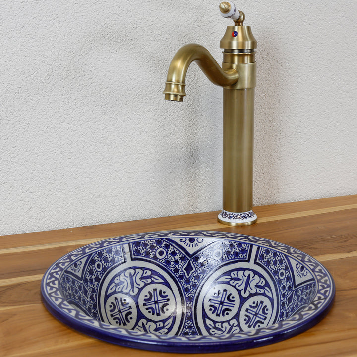 Lavabo sans trop-plein