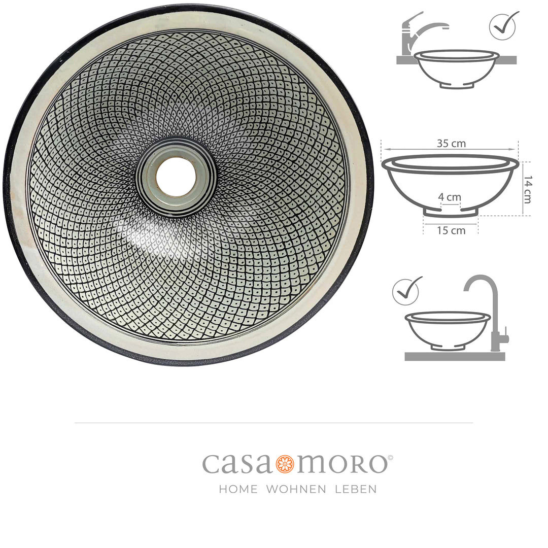 Lavabo noir