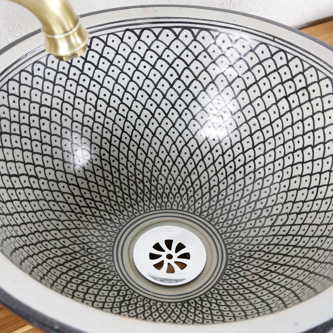 Lavabo noir