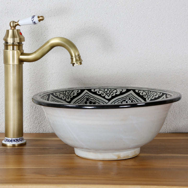 Lavabo noir