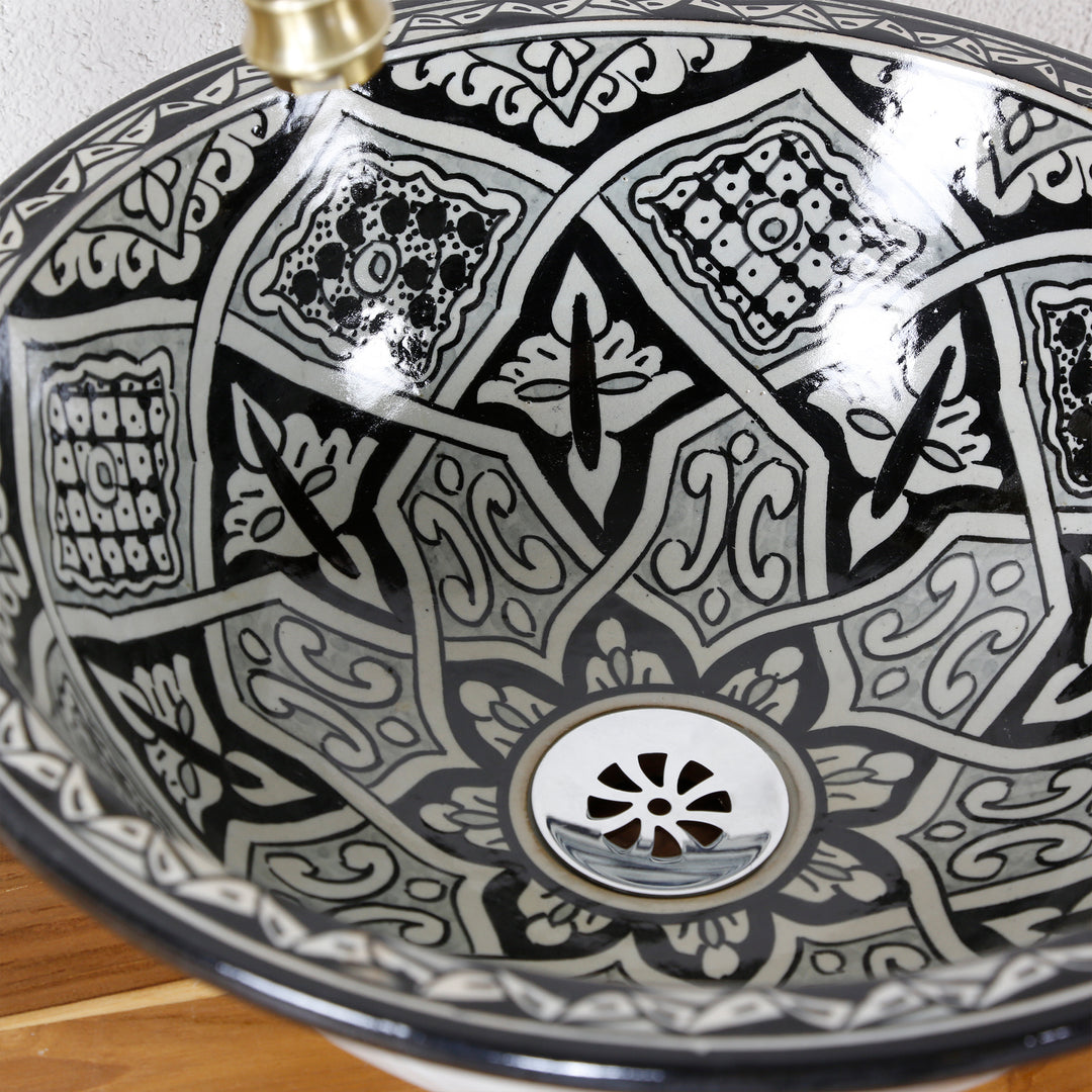 Lavabo noir