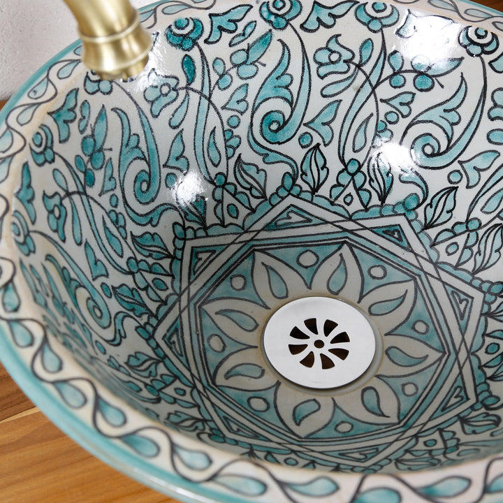 Lavabo sans trou pour robinet