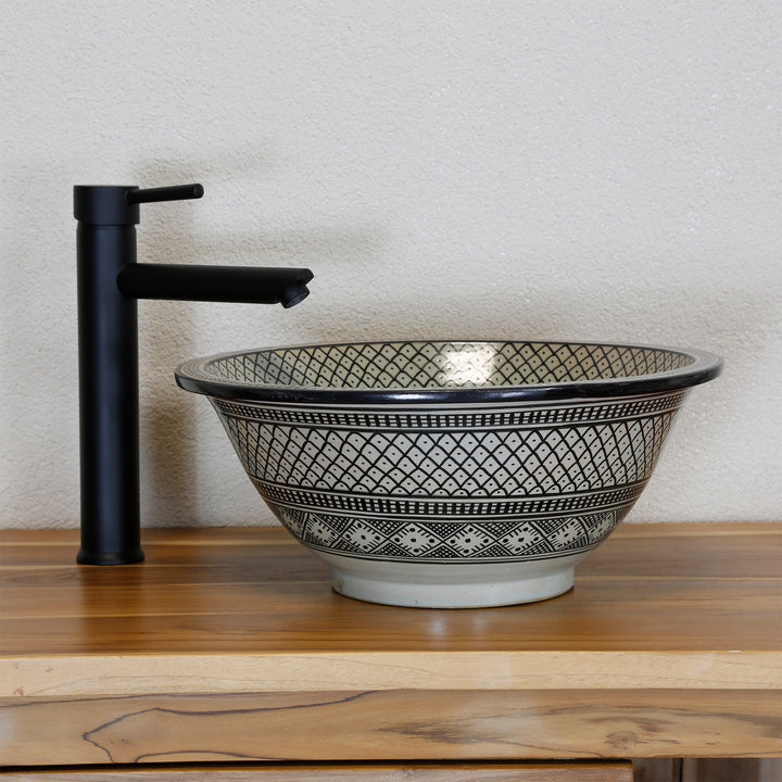 Lavabo noir