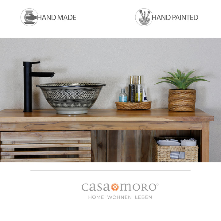 Lavabo noir