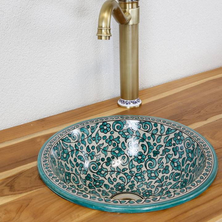 Lavabo à poser rond 40 cm