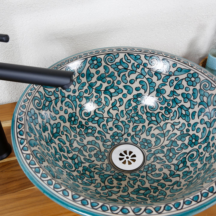 Lavabo à poser rond 40 cm