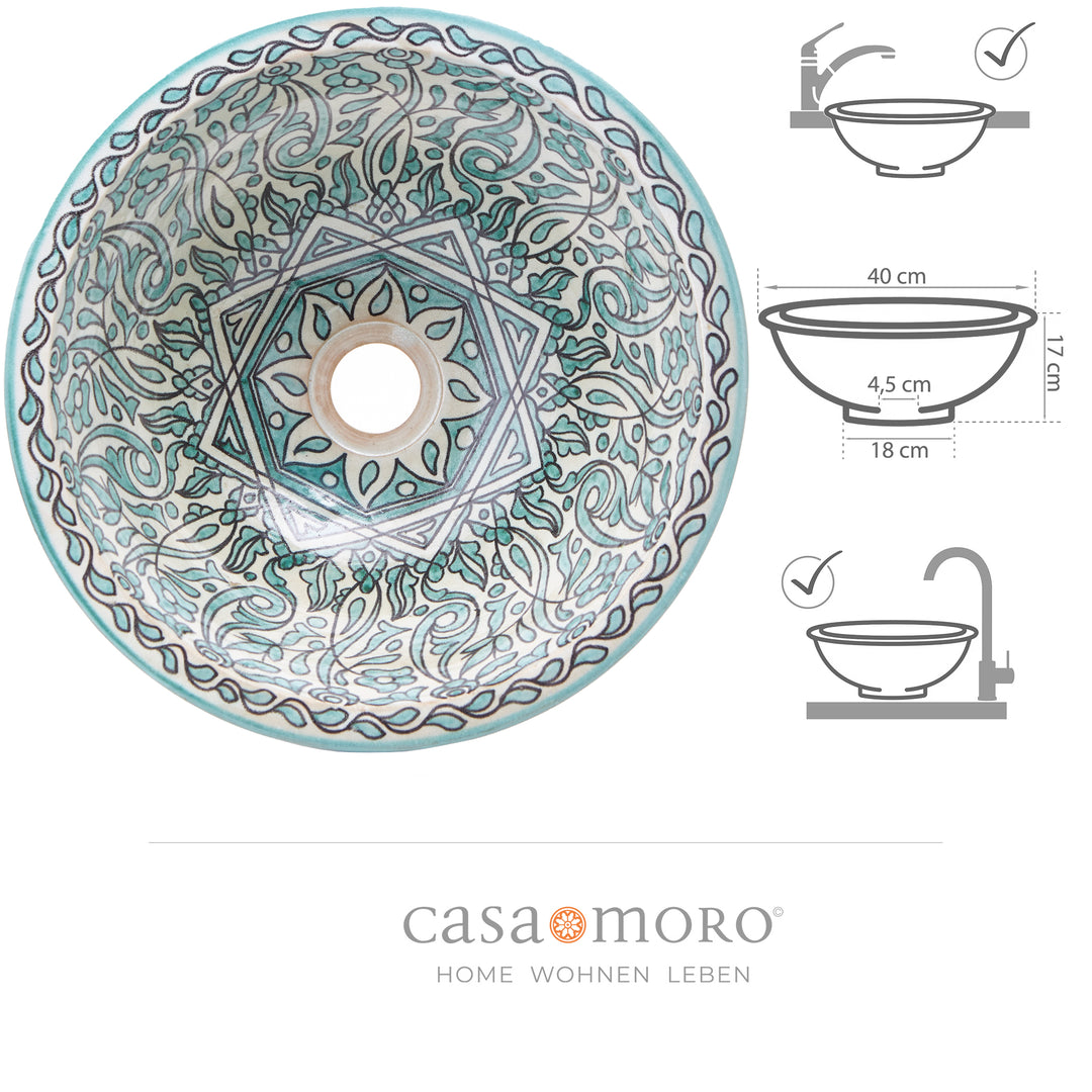 Lavabo sans trou pour robinet