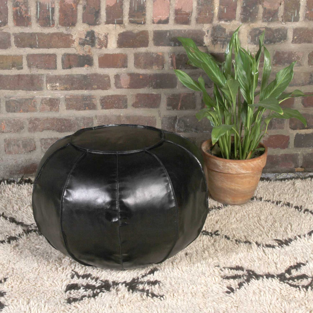 Coussin d'assise en cuir Nishay