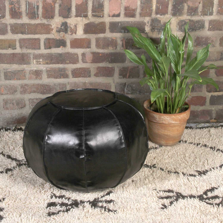 Coussin d'assise en cuir Nishay