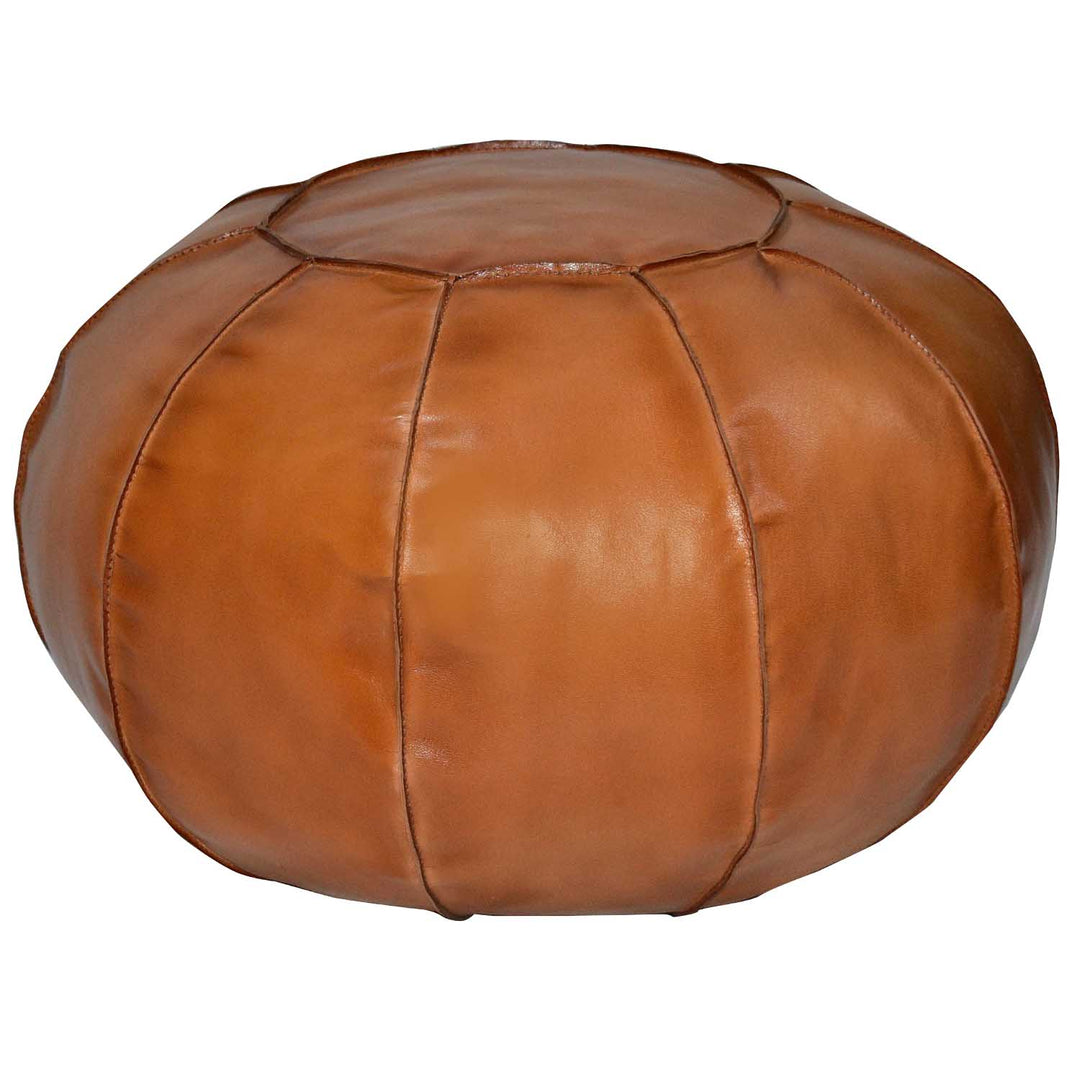 Coussin d'assise en cuir Sadhana