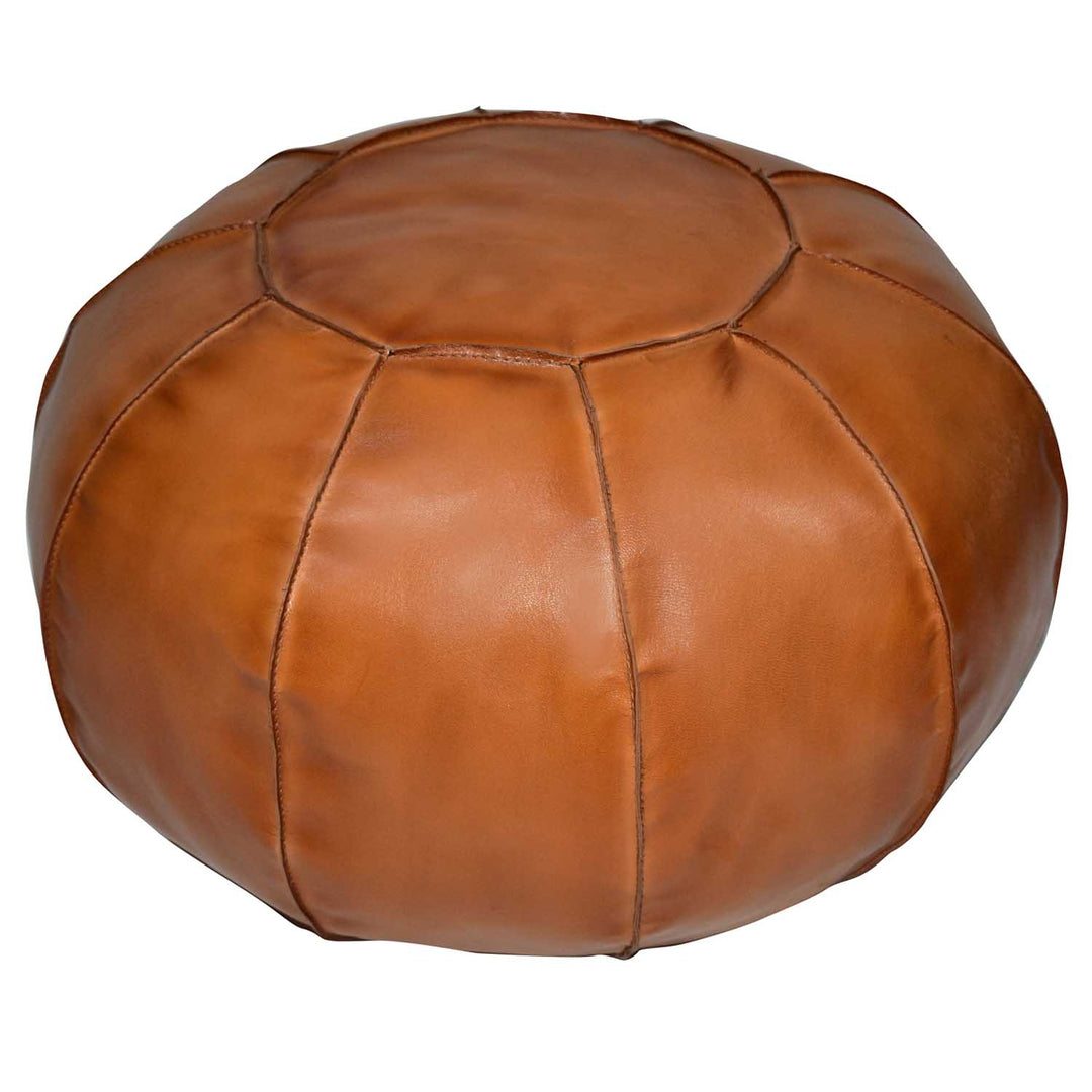 Coussin d'assise en cuir Sadhana