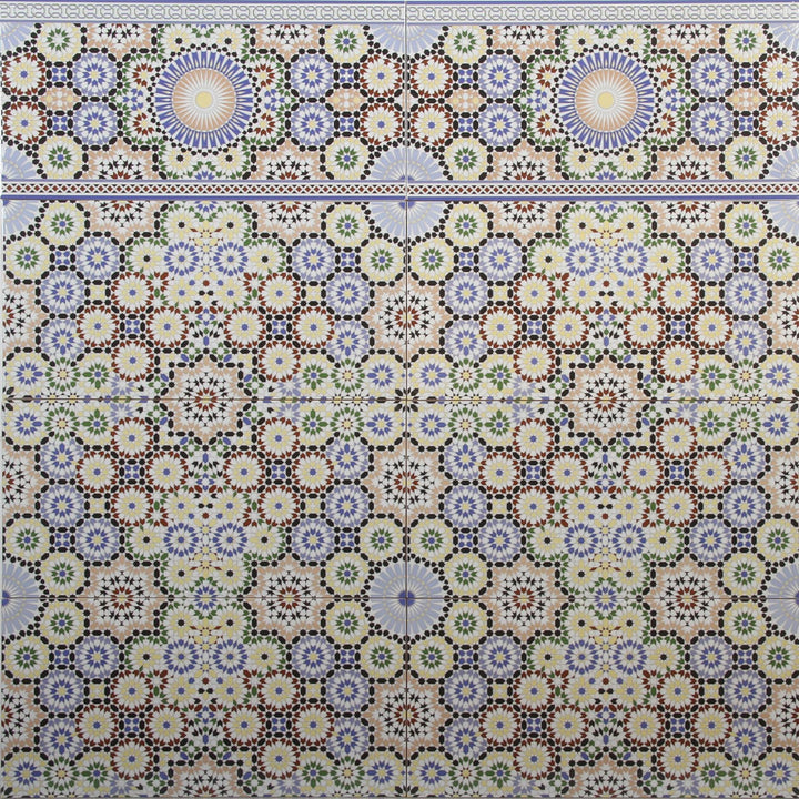 Carrelage mural marocain Kebir