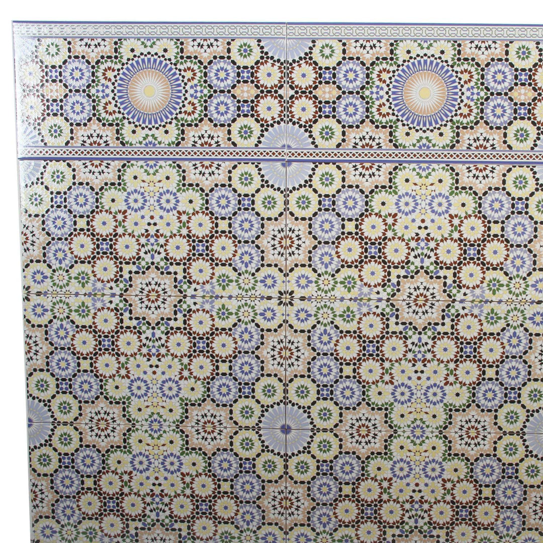 Carrelage mural marocain Kebir