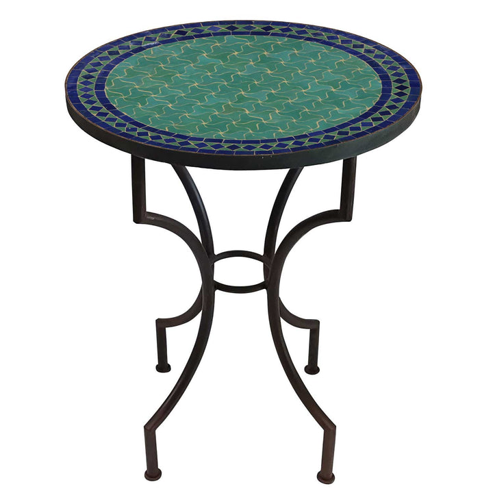 Table mosaïque du Maroc - Ronde - M60-28